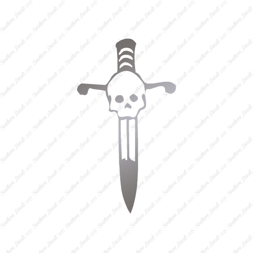 Skull Dagger Art