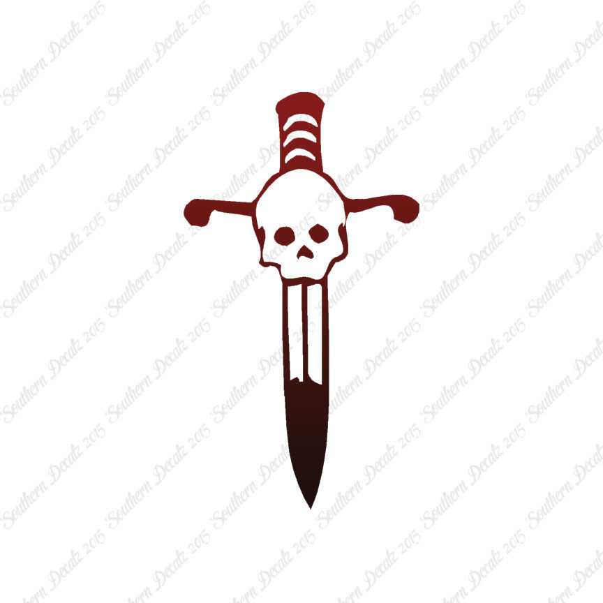 Skull Dagger Art