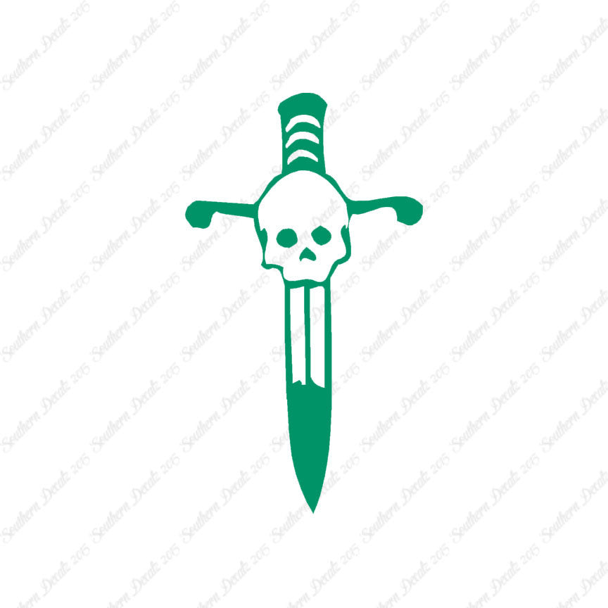 Skull Dagger Art