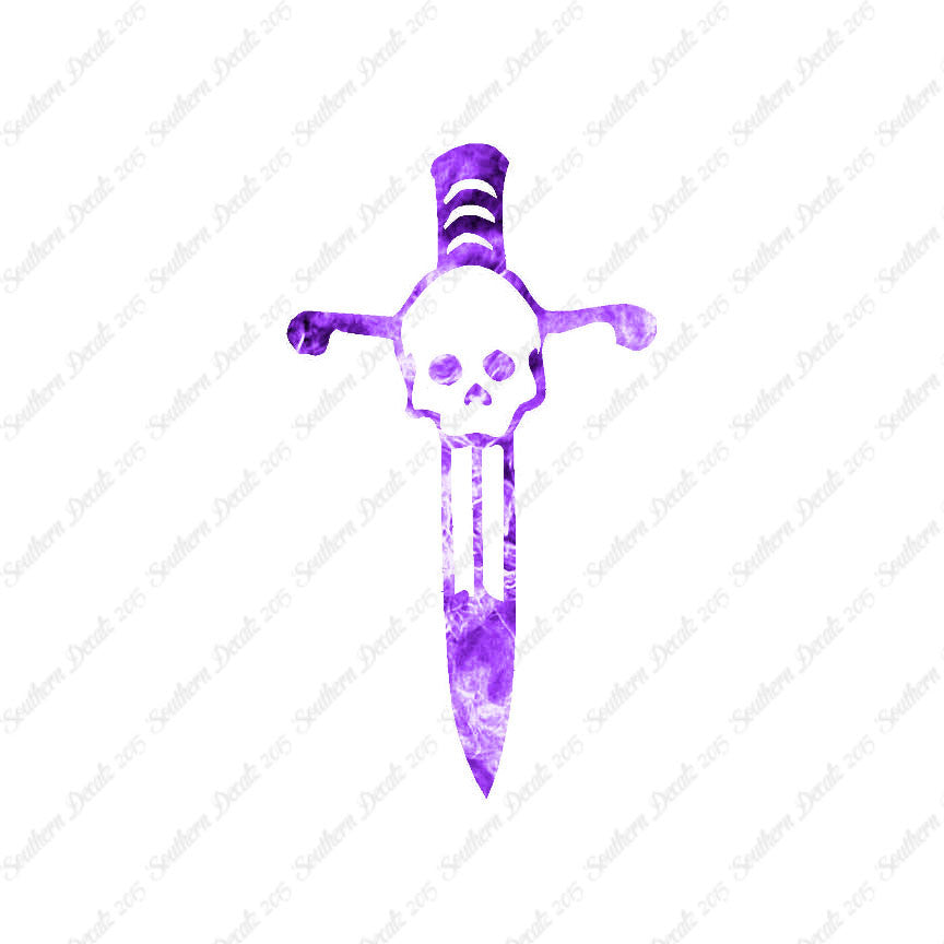 Skull Dagger Art