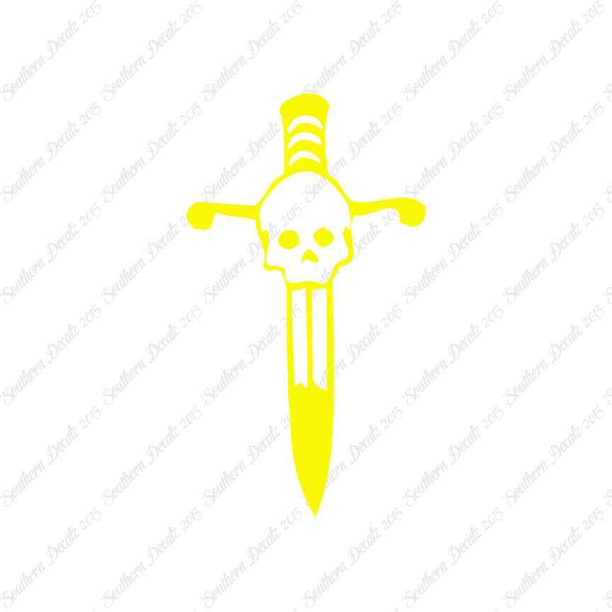 Skull Dagger Art