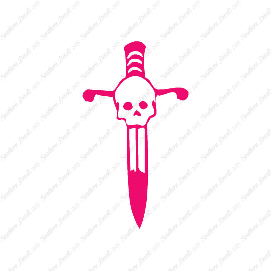 Skull Dagger Art