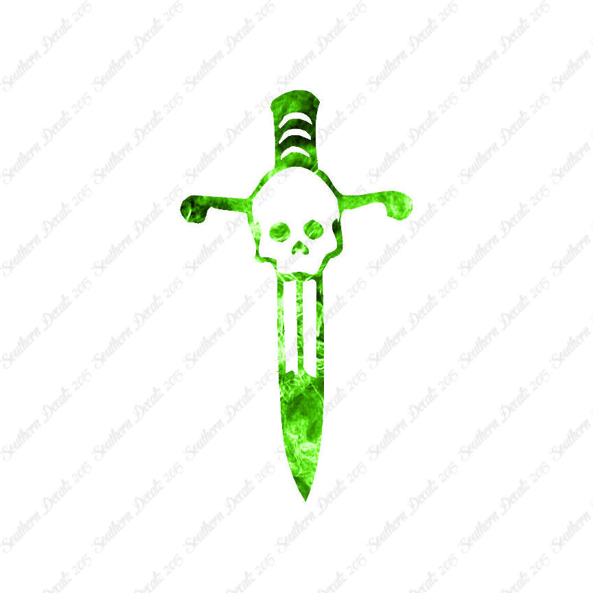 Skull Dagger Art